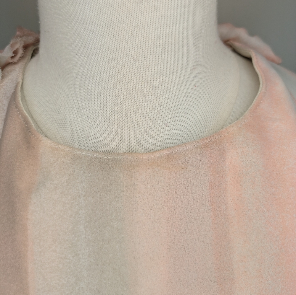 Artisan Made Upcycled Tiered Ruffled Dress - Size Small - Picture 15 of 16